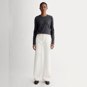 Everlane Mid Way Jean Denim Bone  24R